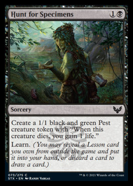 Hunt for Specimens [Strixhaven: School of Mages] | Total Play