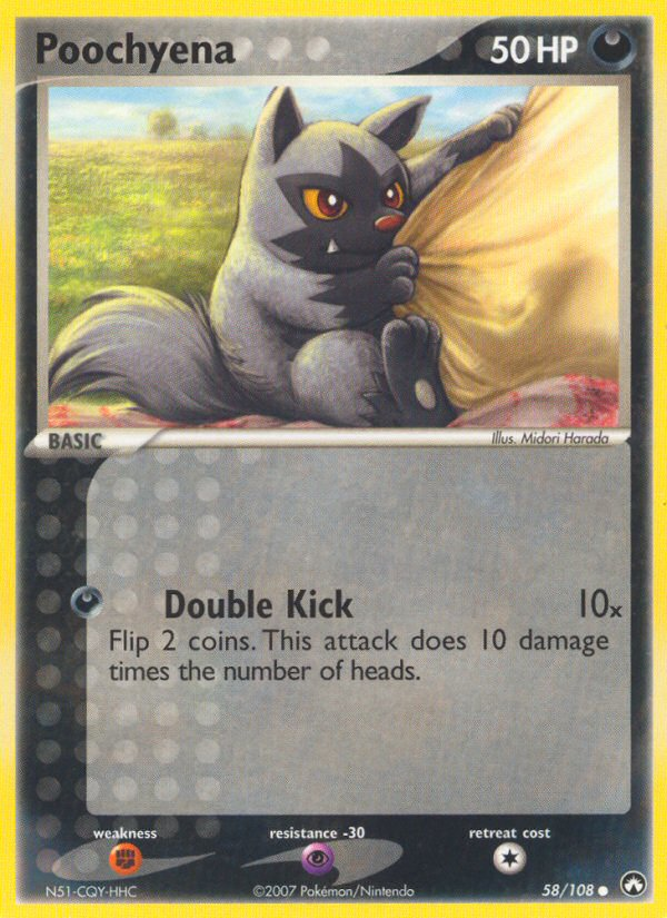 Poochyena (58/108) [EX: Power Keepers] | Total Play