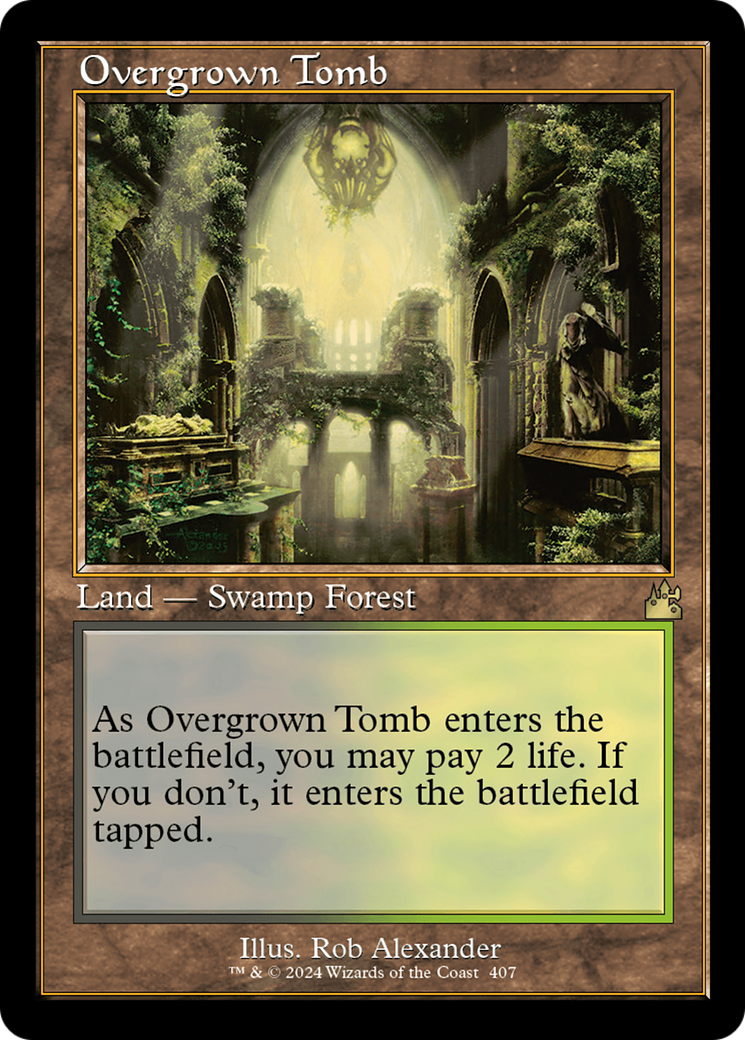 Overgrown Tomb (Retro) [Ravnica Remastered] | Total Play