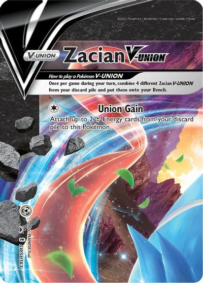 Zacian V-Union (SWSH163) [Sword & Shield: Black Star Promos] | Total Play
