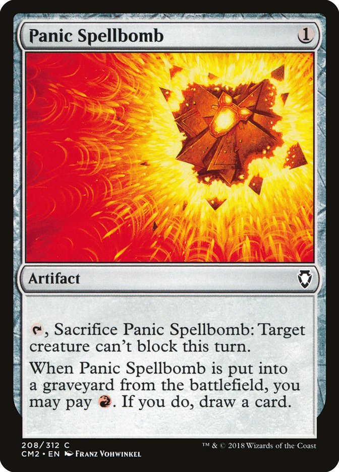 Panic Spellbomb [Commander Anthology Volume II] | Total Play