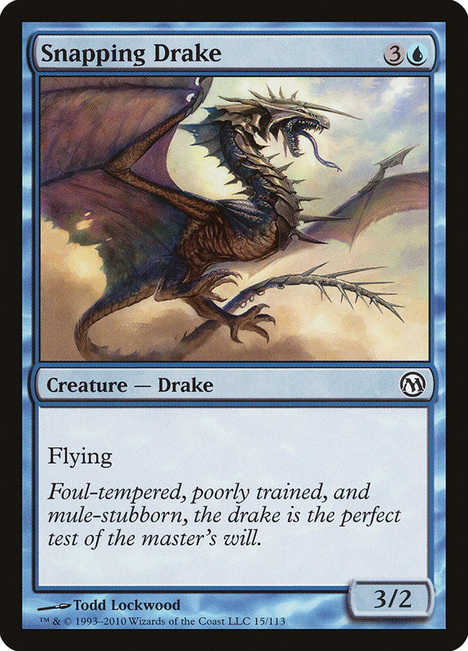 Snapping Drake [Duels of the Planeswalkers] | Total Play