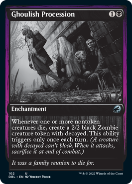 Ghoulish Procession [Innistrad: Double Feature] | Total Play