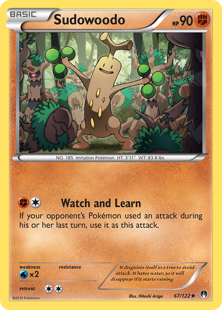 Sudowoodo (67/122) [XY: BREAKpoint] | Total Play