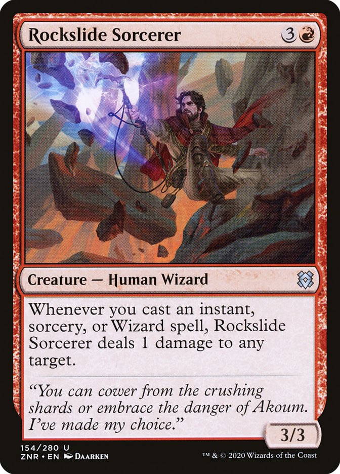 Rockslide Sorcerer [Zendikar Rising] | Total Play