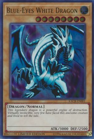 Blue-Eyes White Dragon [KACB-EN001] Ultra Rare | Total Play
