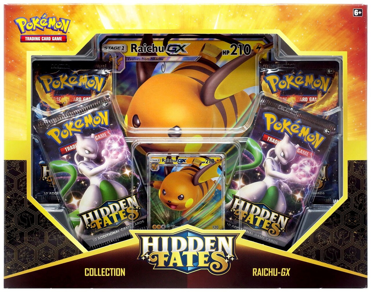 Hidden Fates - Collection (Raichu GX) | Total Play