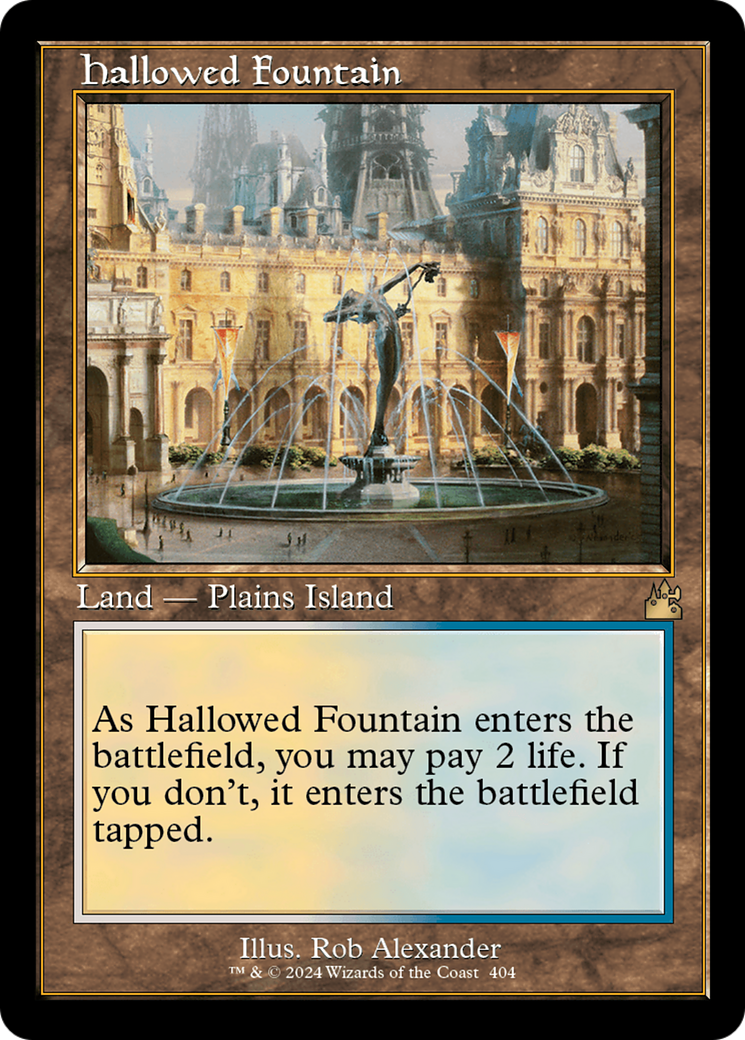 Hallowed Fountain (Retro) [Ravnica Remastered] | Total Play