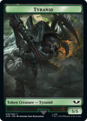 Tyranid (17) // Tyranid (18) Double-Sided Token [Warhammer 40,000 Tokens] | Total Play