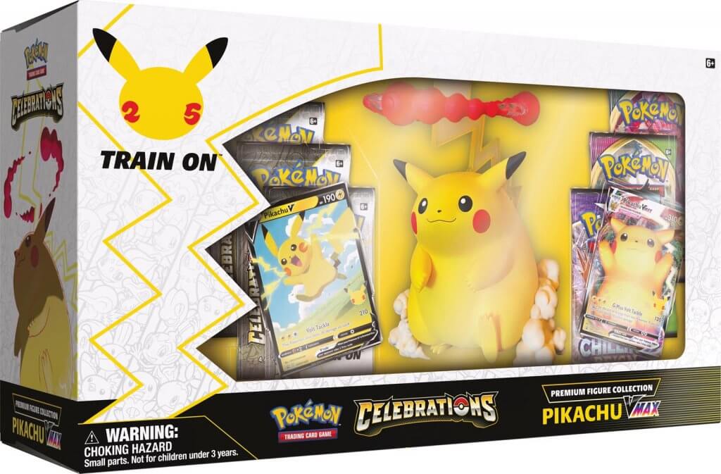 Celebrations: 25th Anniversary - Premium Figure Collection (Pikachu VMAX) | Total Play
