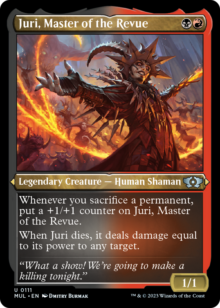 Juri, Master of the Revue (Foil Etched) [Multiverse Legends] | Total Play