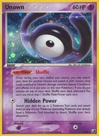 Unown (H) (H/28) [EX: Unseen Forces] | Total Play