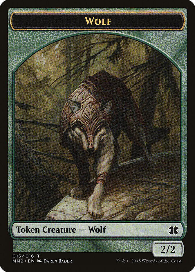 Wolf Token [Modern Masters 2015 Tokens] | Total Play