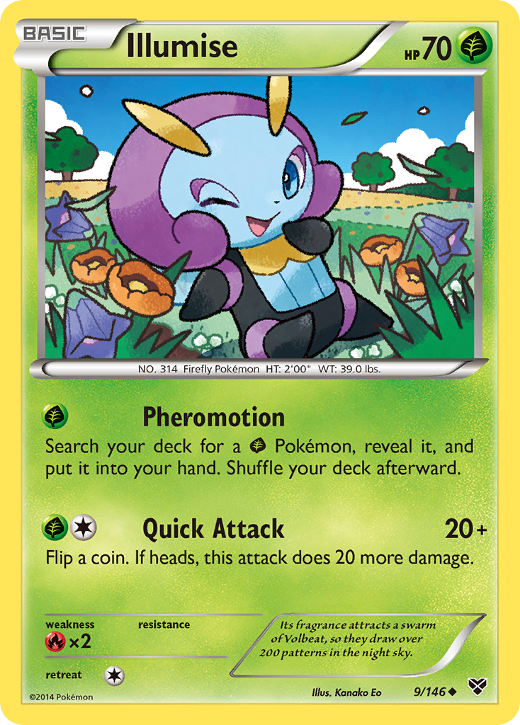 Illumise (9/146) [XY: Base Set] | Total Play