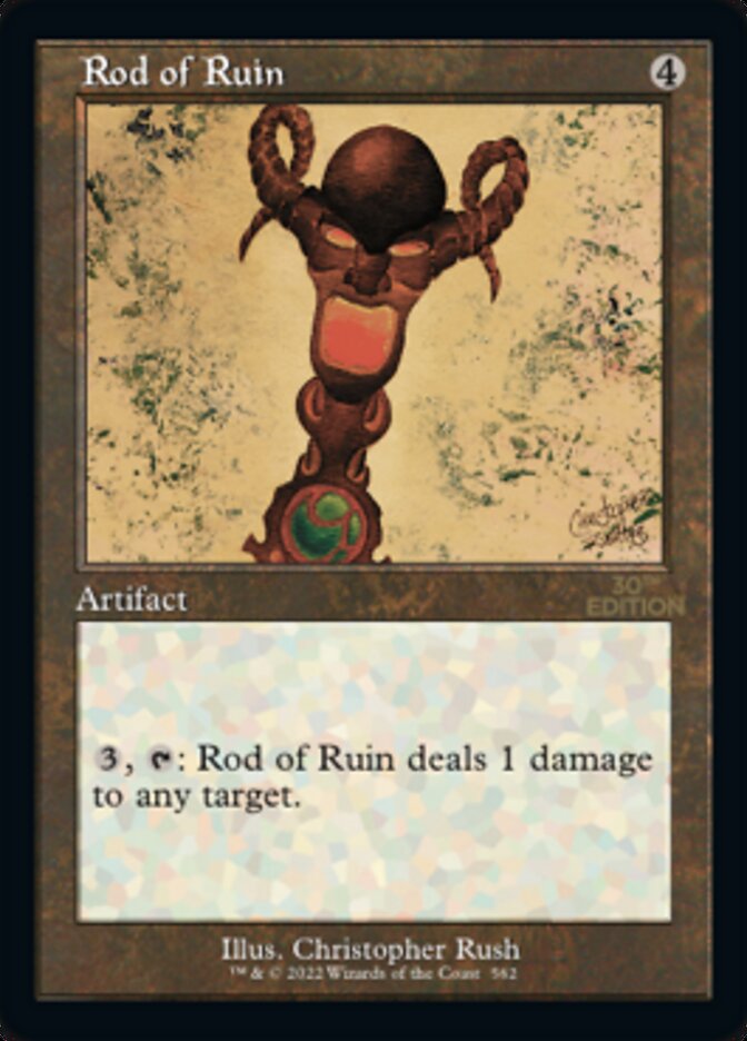 Rod of Ruin (Retro) [30th Anniversary Edition] | Total Play