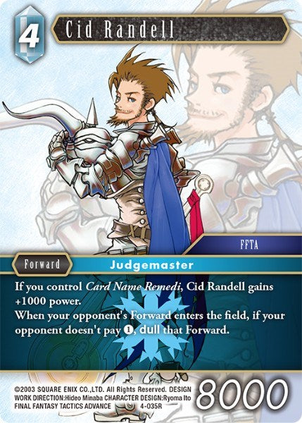 Cid Randell [Opus IV] | Total Play