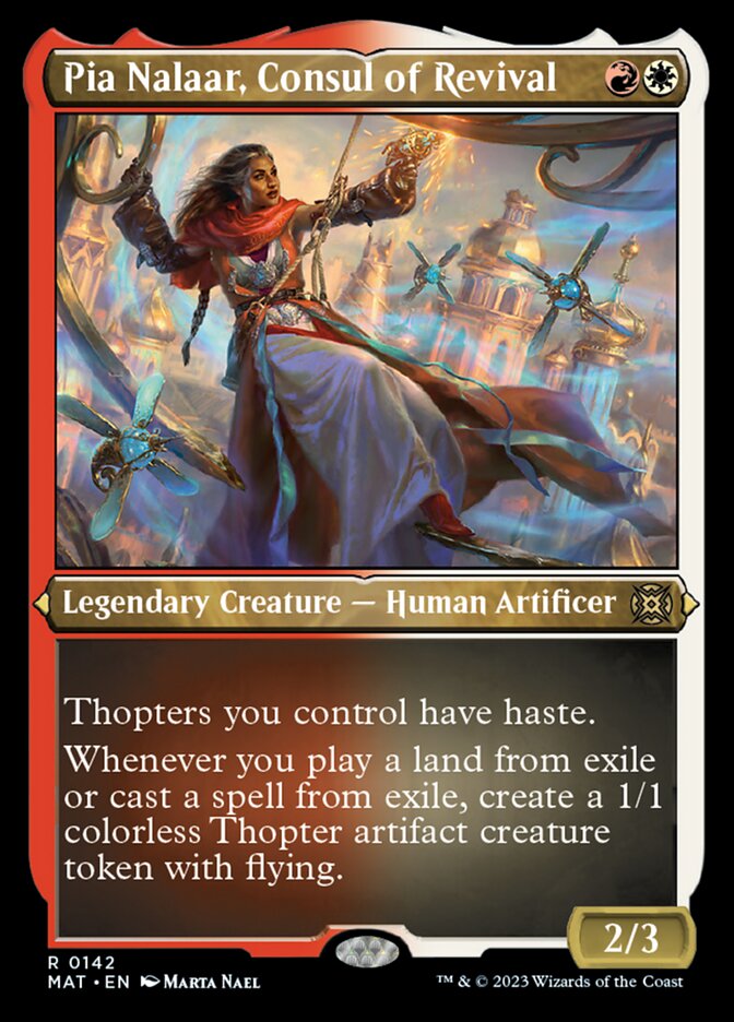 Pia Nalaar, Consul of Revival (Foil Etched) [March of the Machine: The Aftermath] | Total Play