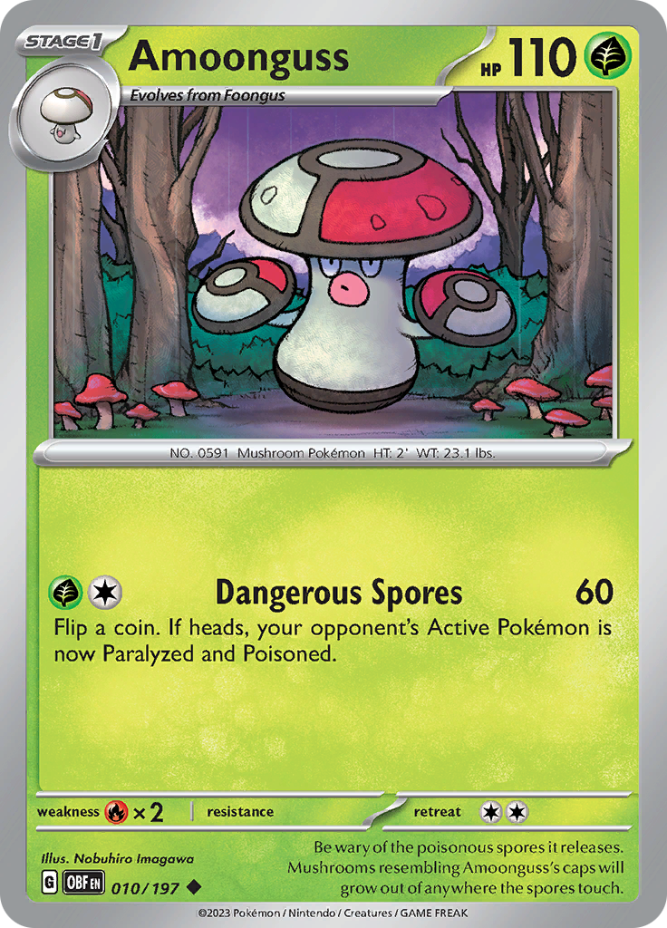 Amoonguss (010/197) [Scarlet & Violet: Obsidian Flames] | Total Play