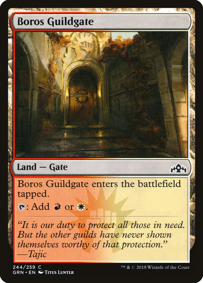 Boros Guildgate (244/259) [Guilds of Ravnica] | Total Play