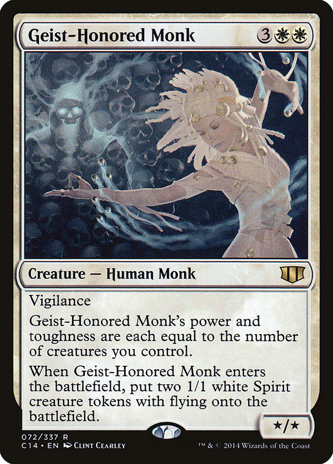 Geist-Honored Monk [Commander 2014] | Total Play