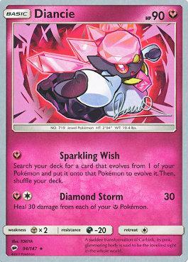 Diancie (94/147) (Infinite Force - Diego Cassiraga) [World Championships 2017] | Total Play