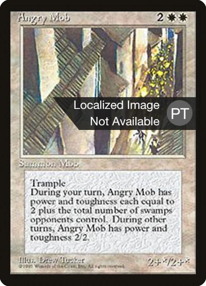 Angry Mob [Fourth Edition (Foreign Black Border)] | Total Play