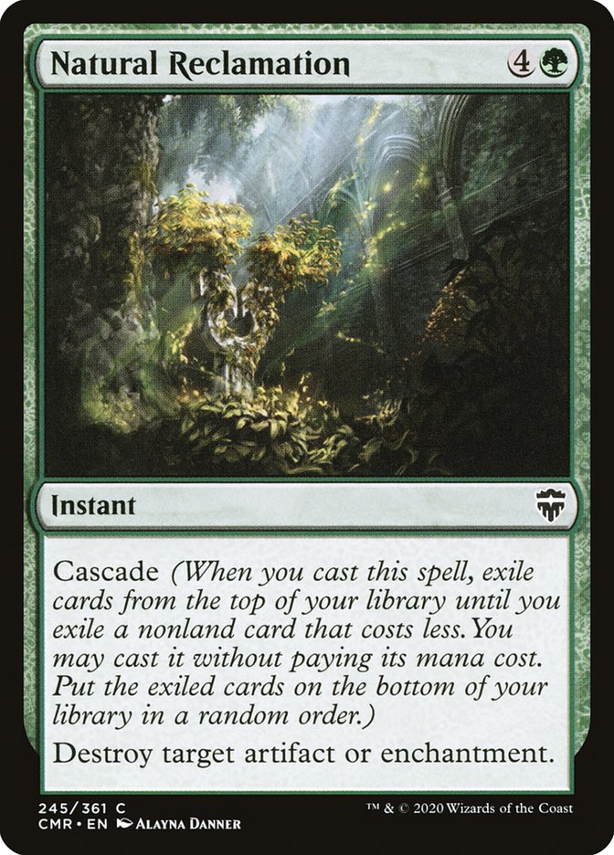 Natural Reclamation [Commander Legends] | Total Play