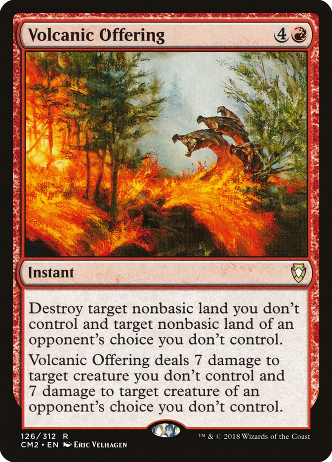 Volcanic Offering [Commander Anthology Volume II] | Total Play