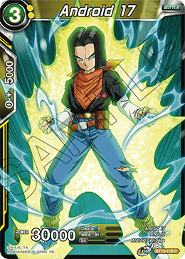Android 17 (Common) (BT13-108) [Supreme Rivalry] | Total Play