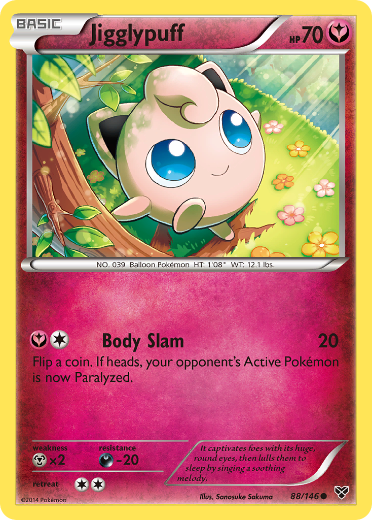 Jigglypuff (88/146) [XY: Base Set] | Total Play