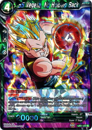 SS Vegeta, No Holding Back (BT5-058) [Miraculous Revival] | Total Play