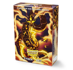 Dragon Shield: Japanese Size 60ct Art Sleeves - Syber (Classic) | Total Play