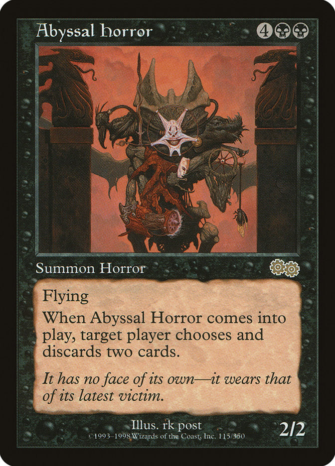 Abyssal Horror [Urza's Saga] | Total Play