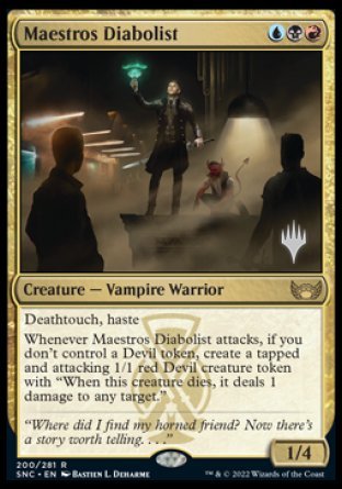 Maestros Diabolist (Promo Pack) [Streets of New Capenna Promos] | Total Play