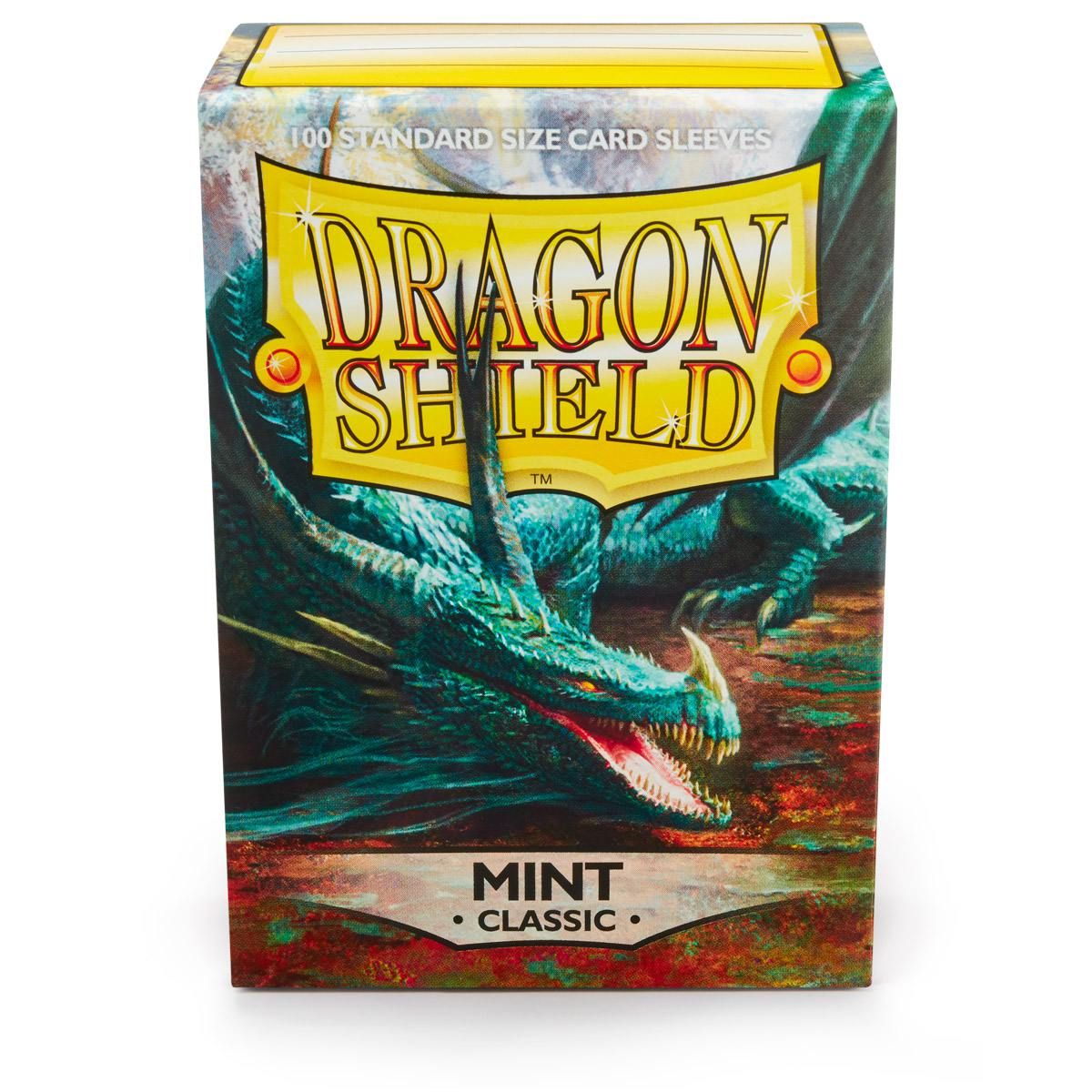Dragon Shield: Standard 100ct Sleeves - Mint (Classic) | Total Play