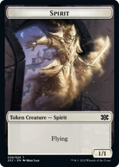 Bear // Spirit (008) Double-Sided Token [Double Masters 2022 Tokens] | Total Play