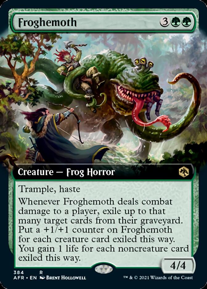 Froghemoth (Extended Art) [Dungeons & Dragons: Adventures in the Forgotten Realms] | Total Play