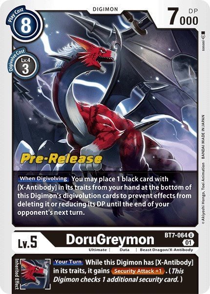 DoruGreymon [BT7-064] [Next Adventure Pre-Release Cards] | Total Play