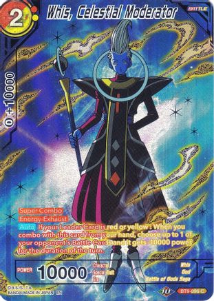 Whis, Celestial Moderator (BT9-096) [Collector's Selection Vol. 2] | Total Play