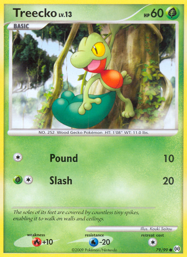 Treecko (79/99) [Platinum: Arceus] | Total Play