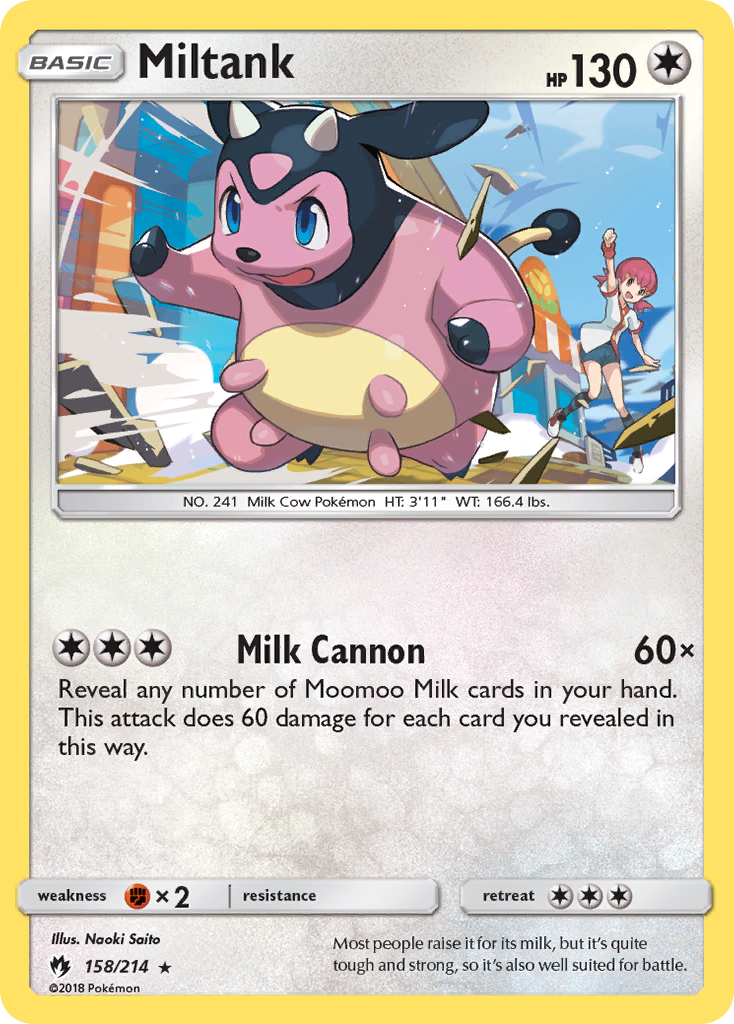 Miltank (158/214) [Sun & Moon: Lost Thunder] | Total Play