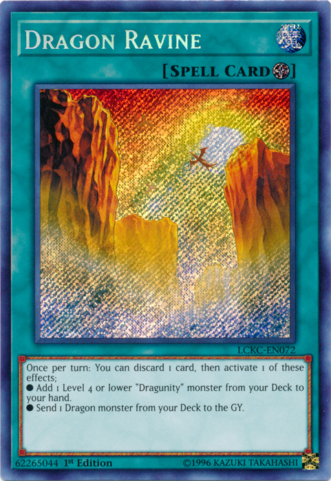 Dragon Ravine [LCKC-EN072] Secret Rare | Total Play