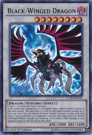 Black-Winged Dragon [LC5D-EN135] Ultra Rare | Total Play