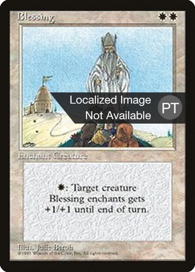 Blessing [Fourth Edition (Foreign Black Border)] | Total Play