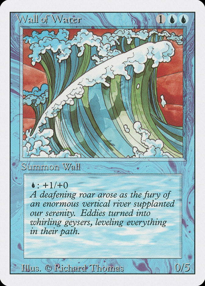 Wall of Water [Revised Edition] | Total Play