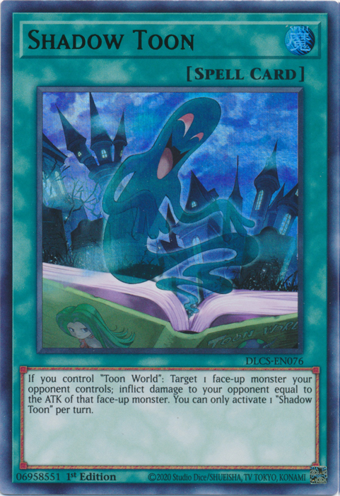 Shadow Toon (Green) [DLCS-EN076] Ultra Rare | Total Play