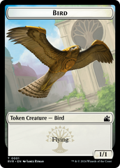 Bird // Zombie Double-Sided Token [Ravnica Remastered Tokens] | Total Play
