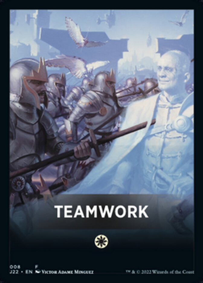 Teamwork Theme Card [Jumpstart 2022 Front Cards] | Total Play
