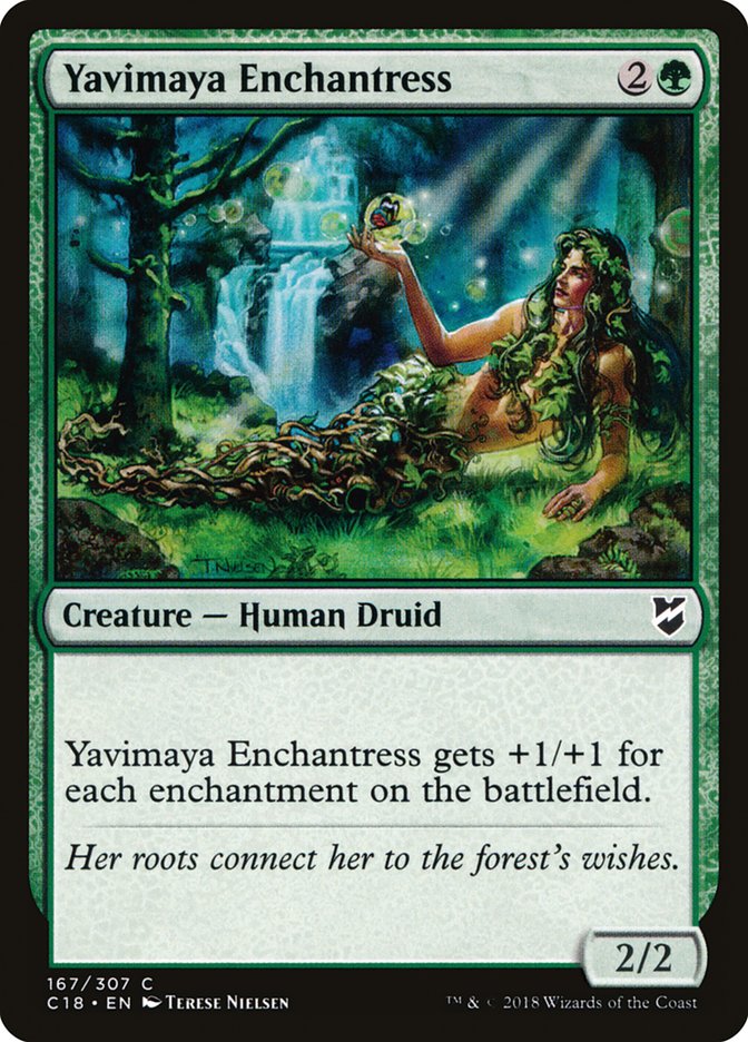 Yavimaya Enchantress [Commander 2018] | Total Play