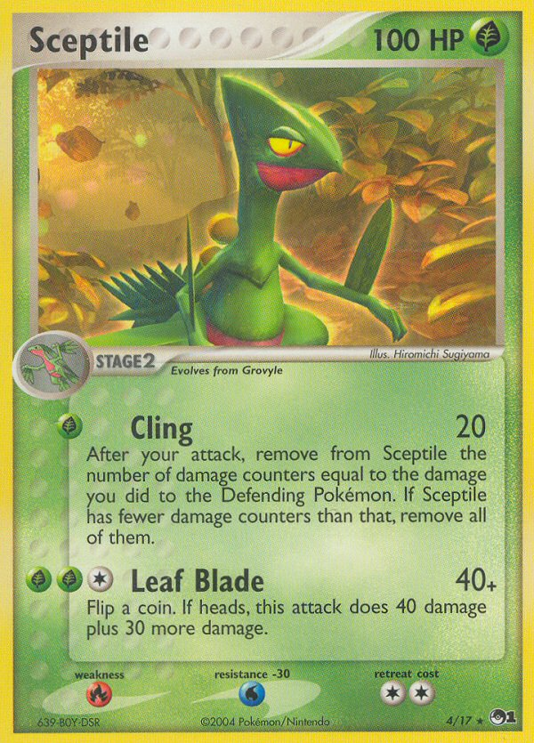 Sceptile (4/17) [POP Series 1] | Total Play